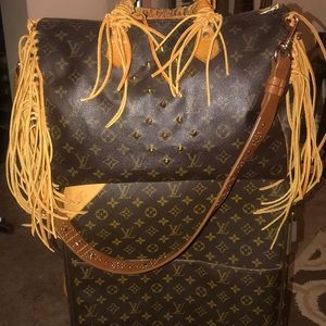 Louis Vuitton speedy 35 customizes with strap!
